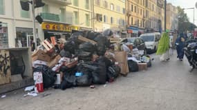 Grève des éboueurs à Marseille: déchets et poubelles s'accumulent (30 octobre 2024)