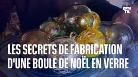Les secrets de fabrication des boules de Noël en verre soufflé