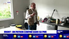 Irigny: un patron confiné dans sa PME depuis un mois et demi