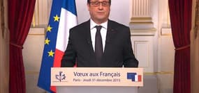 Vœux de François Hollande: "Faisons de 2016 une année de vaillance et d'espérance"