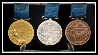 Ces médailles datent des JO de Sydney, en 2000, elles n'étaient alors pas fiscalisées.