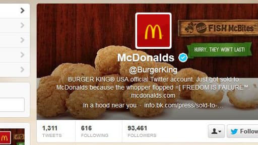 Burger King victime du groupe de hackers LulzSec.