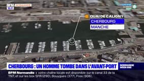 Cherbourg: un jeune homme meurt après la chute de sa voiture dans l'avant-port