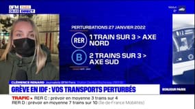 RER, Transiliens... les transports en commun perturbés en Ile-de-France ce jeudi