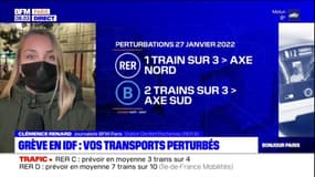 RER, Transiliens... les transports en commun perturbés en Ile-de-France ce jeudi