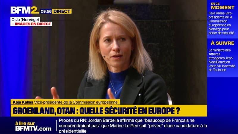 "Nous devons mettre plus de pression sur la Russie": la haute représentante de l'UE, Kaja Kallas, souhaite "une véritable négociation" sur l'Ukraine
