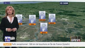 Météo Paris-Ile de France du 6 décembre: Moins froid mais pluvieux