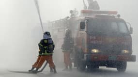 Des pompiers sud-coréens. (photo d'illustration)