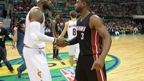 LeBron James et Dwyane Wade
