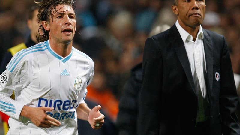 Gabriel Heinze et Antoine Kombouaré