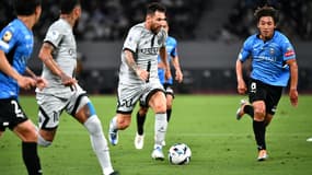 Lionel Messi lors de l'amical entre Kawasaki et le PSG, le 20 juillet 2022