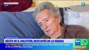 Antibes: Denise Holstein, l'une des dernières rescapées françaises d'Auschwitz, est morte à 97 ans