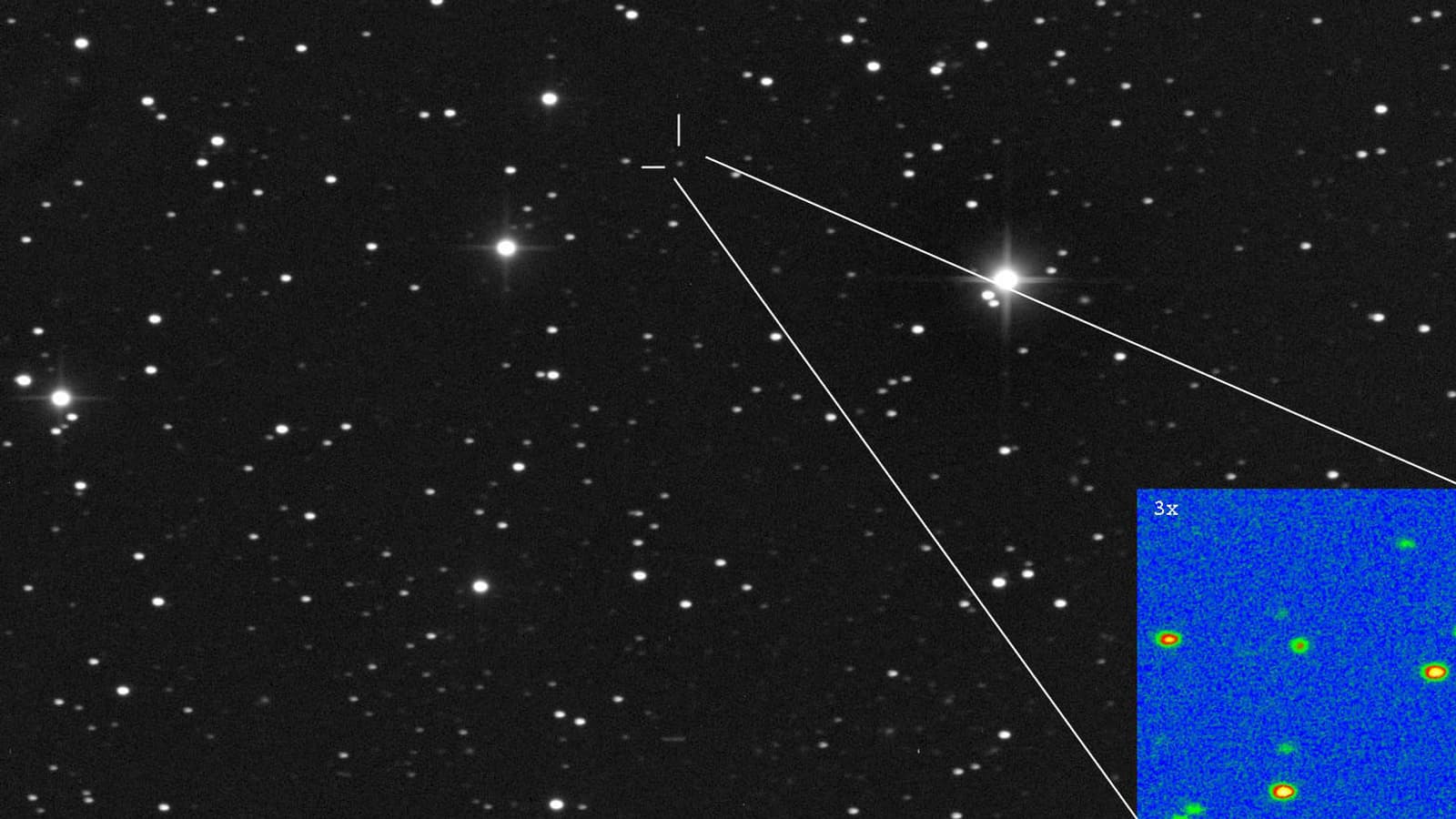La comète Ison.