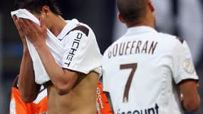 L'attaquant marocain peut se prendre la tête à deux mains. En s'inclinant à Lorient (0-1), Bordeaux marque encore le pas dans la course à l'Europe.