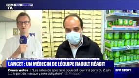 Pr Matthieu Million, responsable de l'hôpital de jour à l'IHU de Marseille souhaite que les données de l'étude du Lancet sur la chloroquine soient "rendues publiques"