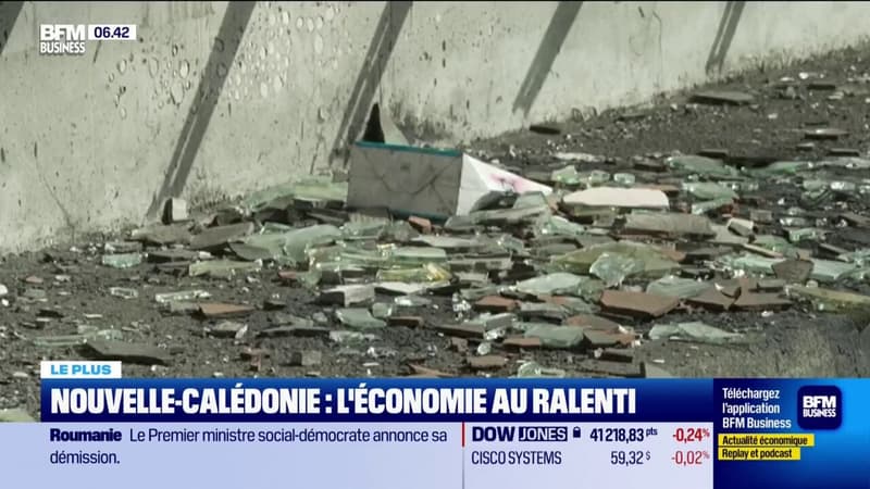 Nouvelle-Calédonie : l'économie au ralenti