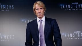 Michael Bay à la première de "Transformers 4" à Rio en 2014