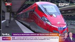 Une bonne nouvelle pour les voyageurs, Trenitalia proposera bientôt des trains Paris-Marseille 
