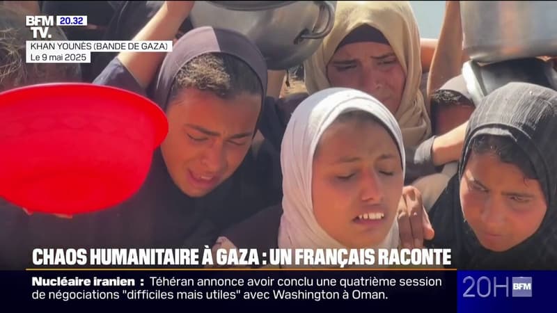 L'ENQUÊTE DU 20H BFM - Chaos humanitaire à Gaza: un Français raconte
