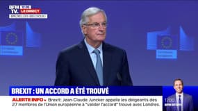 Michel Barnier: "Nous avons trouvé un accord avec le gouvernement britannique sur le retrait du Royaume-Uni de l'Union européenne"