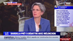 "À quel moment il choisit?": Sandrine Rousseau réagit à la proposition de Jordan Bardella de débattre avec Jean-Luc Mélenchon