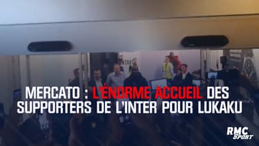 Mercato : l’énorme accueil des supporters de l’Inter pour Lukaku