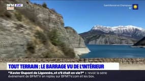 Tout Terrain: le barrage de Serre-Ponçon vu de l'intérieur