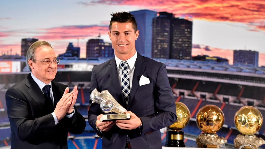 Ronaldo et son président Jorge Mendes Ronaldo et son président Jorge Mendes