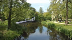 Le pont sera construit par un robot au fur et à mesure.