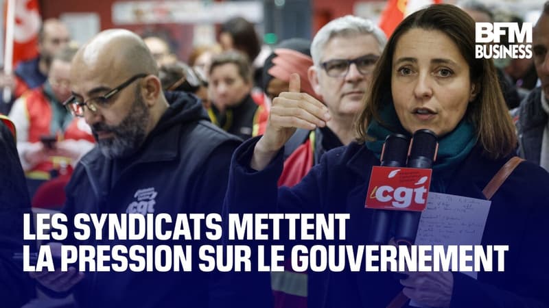 Les syndicats mettent la pression sur le gouvernement