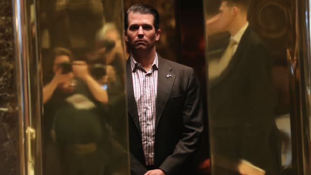 Donald Trump Jr., le 17 janvier 2017. - John Moore - Getty - AFP