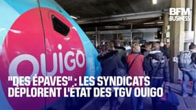  "Des épaves" : les syndicats déplorent l'état des TGV Ouigo  