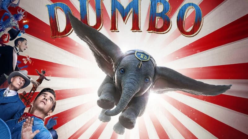 Le film "Dumbo" de Tim Burton, visible sur Canal+ en clair.