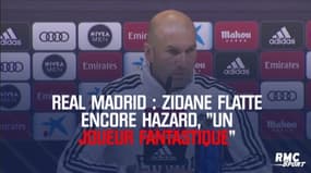 Real Madrid : Zidane flatte (encore) Hazard, « un joueur fantastique » 