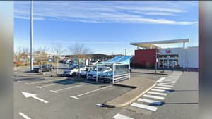 Un supermarché à Onet-le-Château, où un homme âgé de 45 ans est mort ce samedi 16 mars après avoir reçu plusieurs coups de couteau.