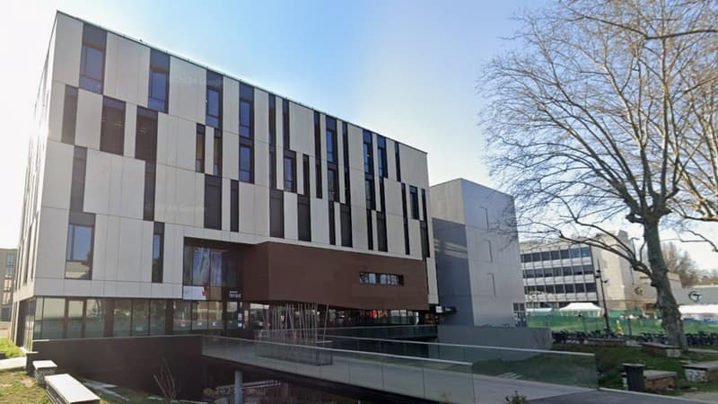 Un bâtiment de l'Insa Lyon en mars 2022.