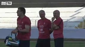Football / Equipe de France / Les Bleus confiants - 19/06