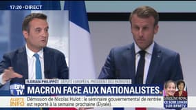 Emmanuel Macron face aux nationalistes