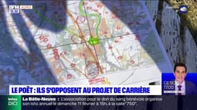 Hautes-Alpes: un projet de carrière divise au Poët