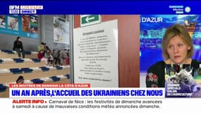 Un an après le début du conflit, l'accueil des réfugiés ukrainiens se poursuit dans les Alpes-Maritimes