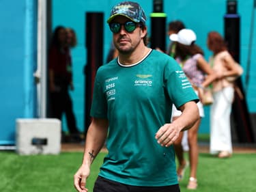 Fernando Alonso, à Miami le 4 mai 2024