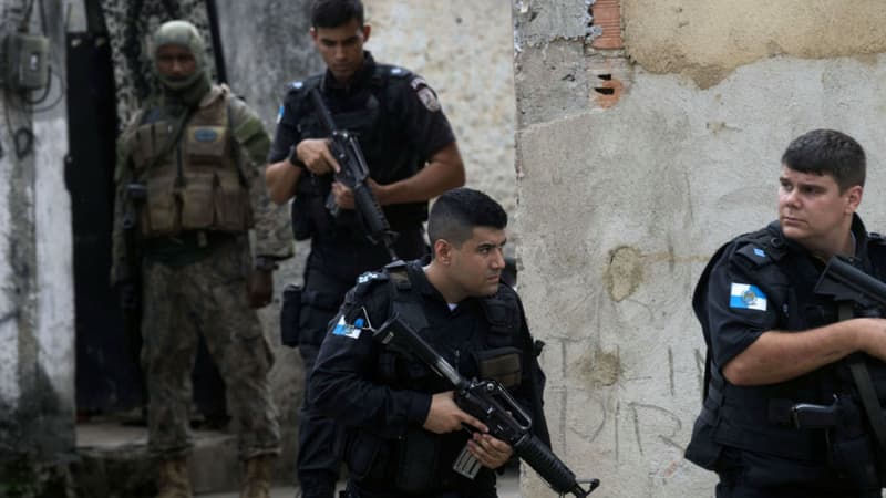 Des policiers brésiliens dans une favela - (Photo d'illustration) Archives AFP