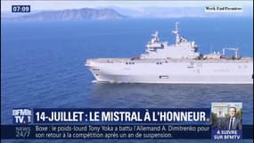 Découvrez le porte-hélicoptères Mistral qui sera à l'honneur du défilé du 14-Juillet
