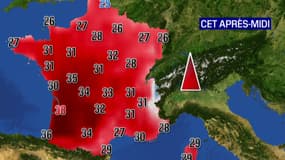 Les températures seront très élevées ce lundi 12 septembre, en particulier dans le sud-ouest du pays