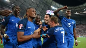 La joie de Patrice Evra et ses partenaires