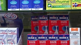 Des médicaments pour les états grippaux en vente en pharmacies
