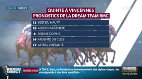 Les pronos de la Dream Team RMC