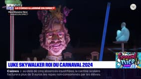 Carnaval de Nice: Luke Skywlaker roi du carnaval 2024