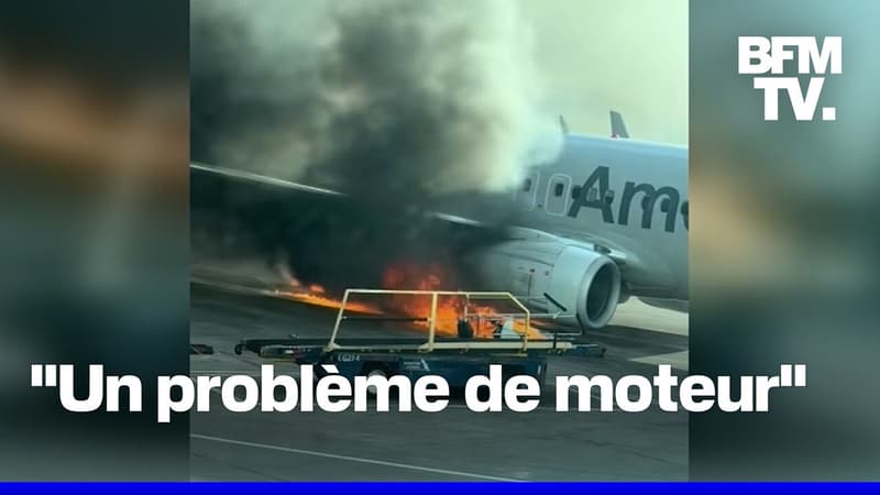 États-Unis: un avion de ligne prend feu juste après son atterrissage à l'aéroport de Denver