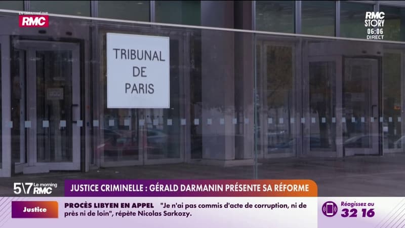 Justice criminelle : Gérald Darmanin présente sa réforme